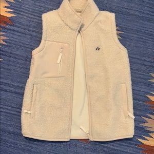 Cream Fleece CU Buffs Vest